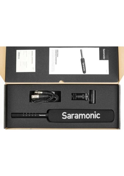 Ggt Saramonic Sr-Tm7 Supercardioid Broadcast Xlr Shotgun Condenser Mi