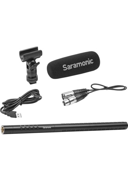 Ggt Saramonic Sr-Tm7 Supercardioid Broadcast Xlr Shotgun Condenser Mi