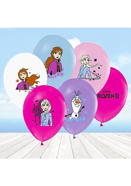Frozen II Balon - 6 Adet
