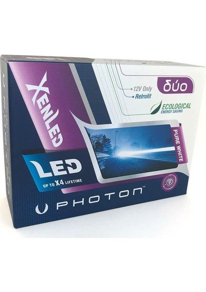 Renault Clio 4 Kısa Far LED Ampul Photon Duo