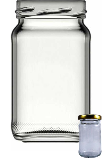 Anz - Cam Konserve Kavanozu - 105 cc (12) Adet