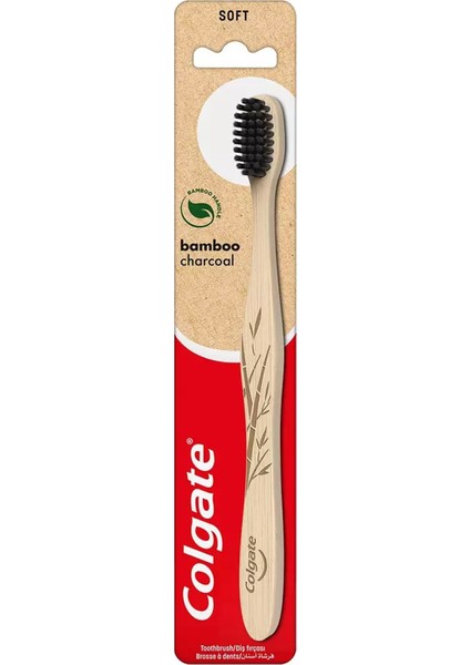 Bambu Charcoal Yumuşak Diş Fırçası