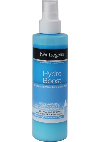 Hydro Boost Ekspres Nemlendirici Vücut Spreyi 200 ml