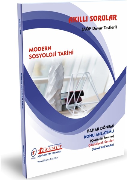 İlkumut Yayınları - Modern Sosyoloji Tarihi