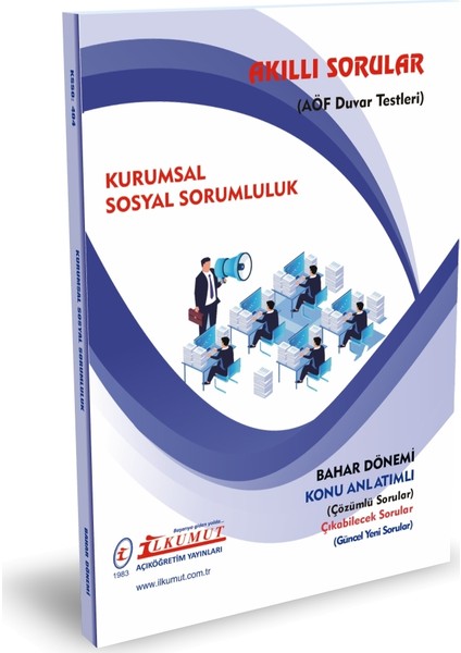 İlkumut Yayınları - Kurumsal Sosyal Sorumluluk