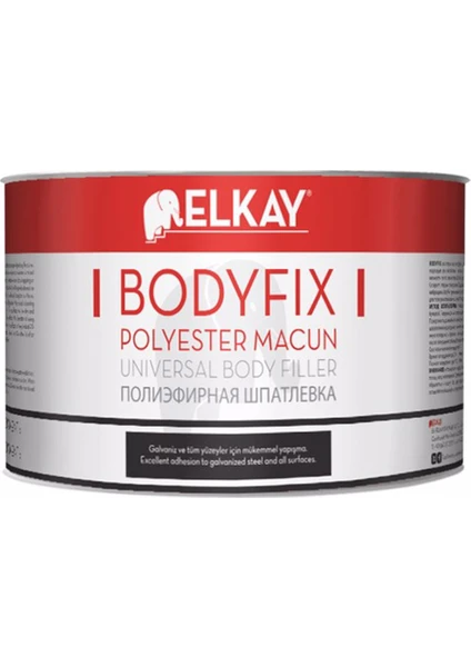 Bodyfıx Polyester Çelik Macun  1000 gr