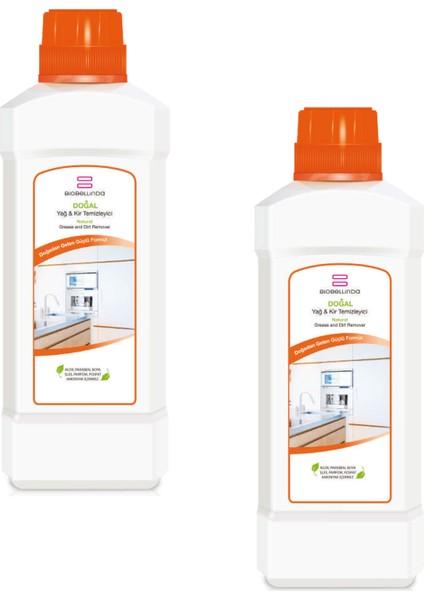 Yağ & Kir Temizleyici 1000 ml 2'li