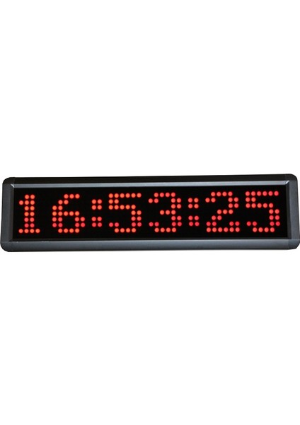 Dijital LED Saat Dotmatrix 10CM x 38CM