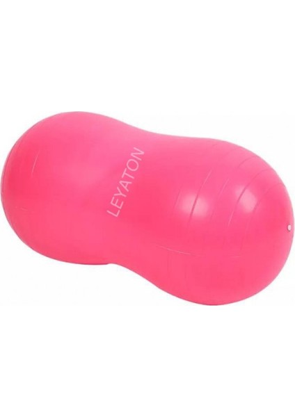 Fıstık Pilates Topu 90X45 cm Pembe+ Pompa
