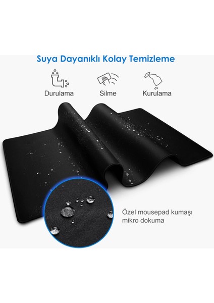 Xrades siyah 70X30 cm Xl Gamings Oyuncu Mousepad