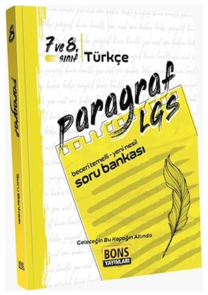 7. ve 8. Sınıf Paragraf LGS Soru Bankası