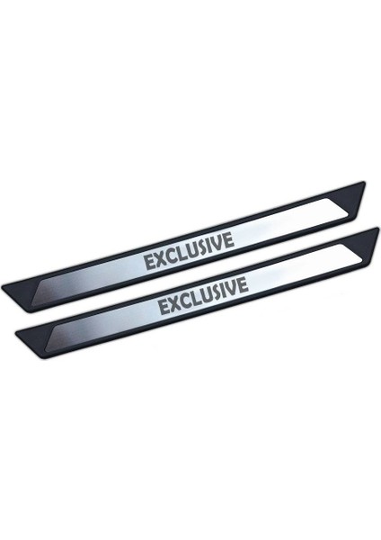Fiat 500 C Krom Kapı Eşik Koruması Exclusive 2015 Üzeri 2 Parça