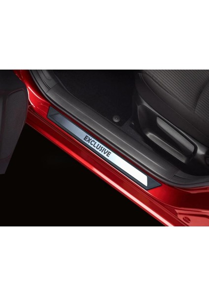 Opel Astra J Gtc Krom Kapı Eşik Koruması Exclusive 2011 Üzeri 2 Parça