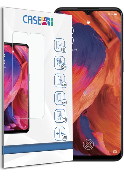 Oppo A73 Temperli Ekran Koruyucu Cam Şeffaf fiyatları