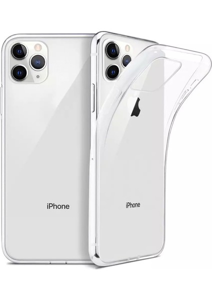Apple İphone 11 Pro Kılıf Premium Silikon Şeffaf