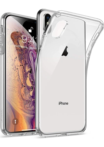 Cepstok Apple İphone Xs Max Kılıf Premium Silikon Şeffaf