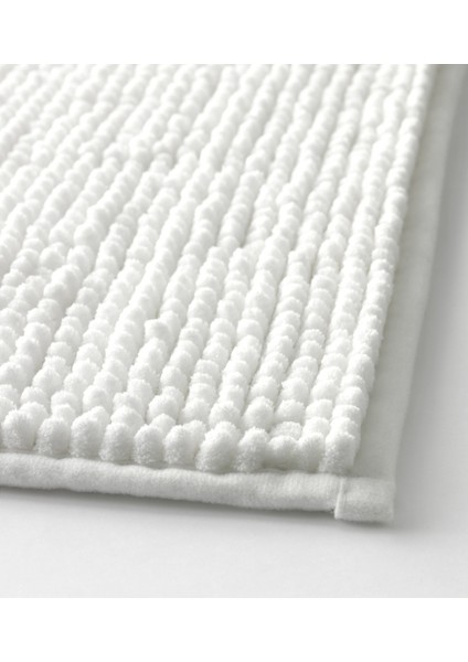 Toftbo Banyo Paspası 60X120 Cm Beyaz