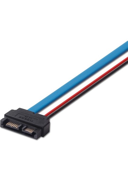 4791 Slim Sata 7+6 To 7+15 Pin Sata DVD Çevirici Dönüştürücü Adaptör Kablosu