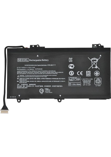 Hp Pavilion 14-Al, 14-AL000, 14-AL100, SE03XL Notebook Bataryası