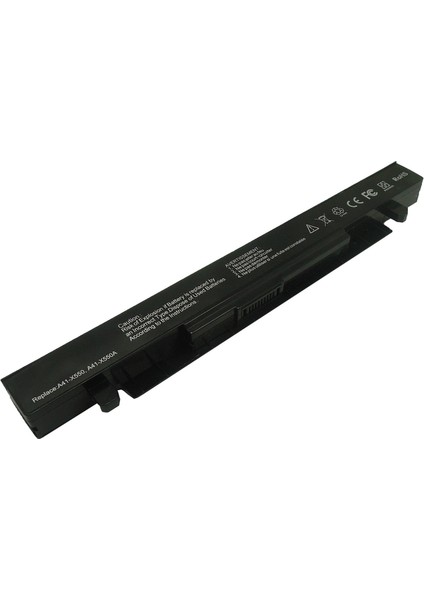 Asus X550, X552, A41-X550A Notebook Bataryası - Siyah - 4 Cell