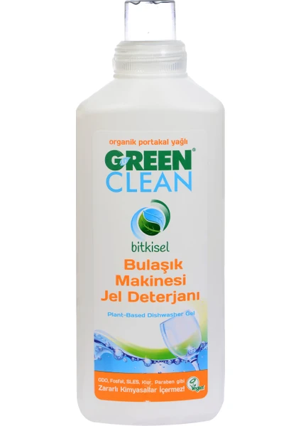 Green Clean Bitkisel Green Clean Jel Bulaşık Makine Deterjanı