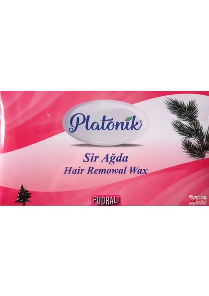 Pudralı Kalıp Ağda 400 gr Pembe 3'lü