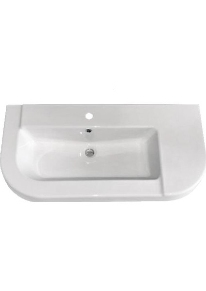 E.C.A Serel Verda Tezgah Üstü 48X95 cm Lavabo 8936TDS000