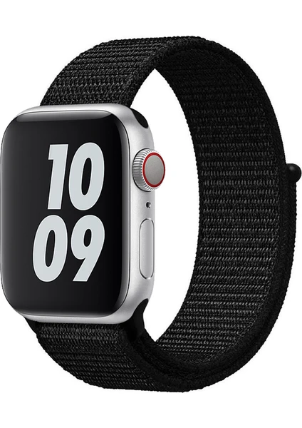 Apple Watch 1-2-3-4-5-6-7-SE (42mm-44mm-45mm) Uyumlu Dokuma Kordon