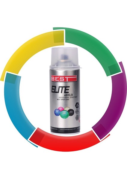 Elite Akrilik Beyaz Sprey Boya 400 ml