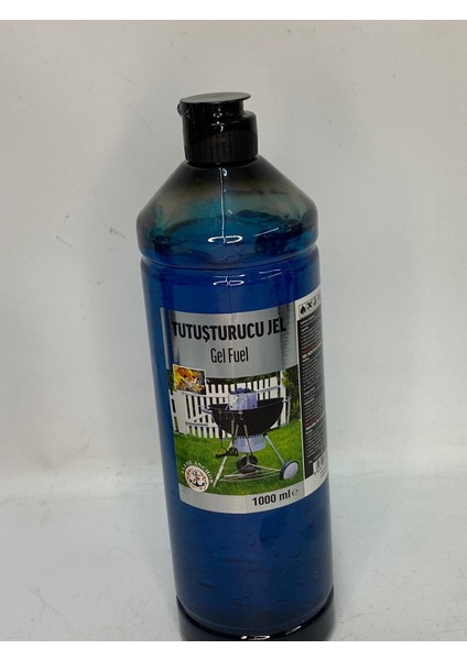 Tutuşturucu Jel 1 Lt x 2 Adet Bu Jel Yakıt , Barbekü , Isıtma Ocağı ve Şömine Tutuşturmak Için Kullanılır.