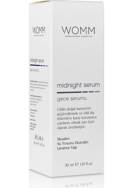 Gece Bakım Serumu, Doyurucu Nem, Yapılandırma, Cilt Onarıcı ve Yenileyici, 30 ml modelleri