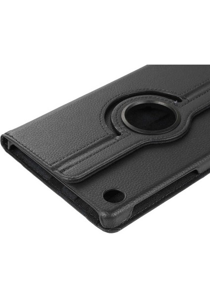 Lenovo M10 TB-X306F (2.nesil) Kılıf Dönebilen Standlı Kapaklı Kılıf + Nano Ekran Koruyucu