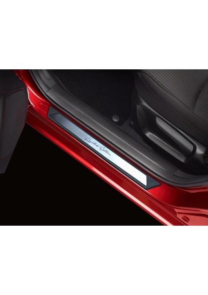 Peugeot 206 Cc Krom Kapı Eşik Koruması Limited Line 2000-2013 2 Parça