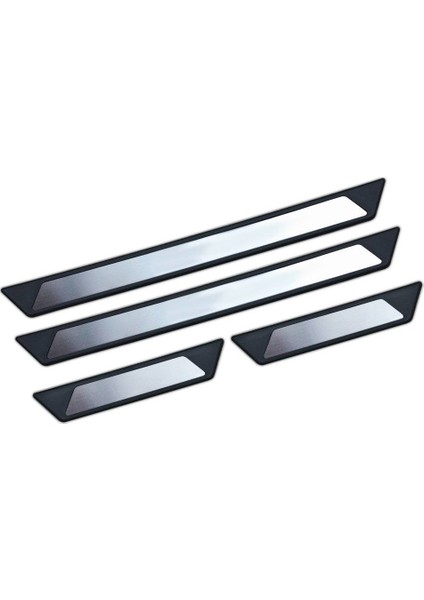 Citroen C5 Krom Kapı Eşik Koruması Nulo 2001-2008 4 Parça