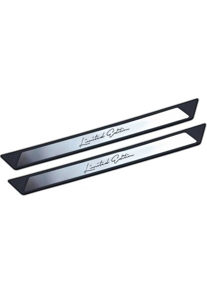 Opel Astra H Twintop Krom Kapı Eşik Koruması Limited Line 2006-2010 2 Parça