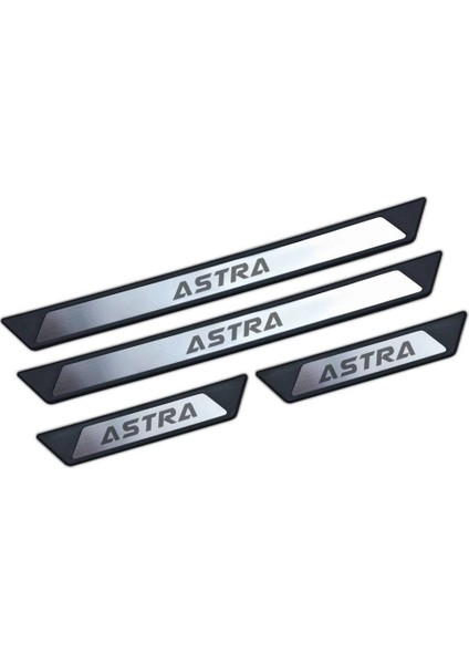 Opel Astra J Krom Kapı Eşik Koruması Nulo 2009-2012 4 Parça