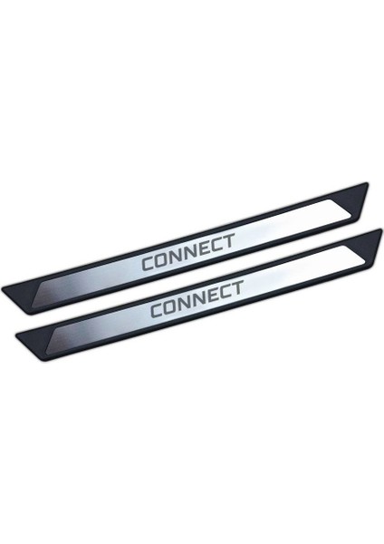 Ford Connect Makyajli Krom Kapı Eşik Koruması 2008-2013 2 Parça