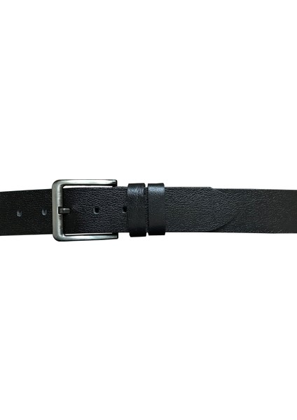 Yumuşak 2'li Set 4.5 cm Kot, Spor Kemer Siyah, Taba