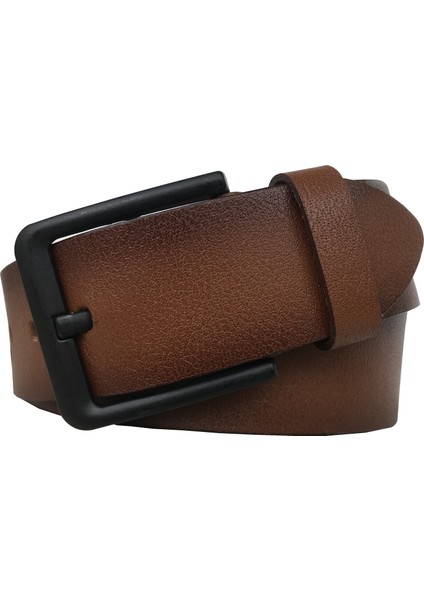 Yumuşak 2'li Set 4.5 cm Kot, Spor Kemer Siyah, Taba