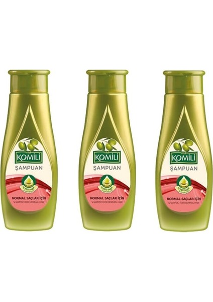 Normal Saçlar Için Zeytinyağlı Şampuan 500 ml x 3 Adet