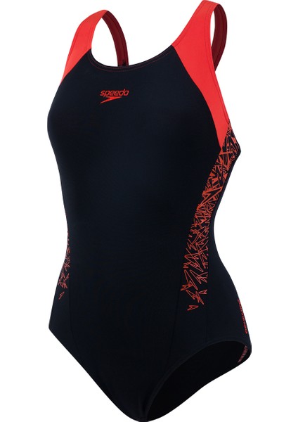 Boom Spl Rbck Af Black-Orange Kadın Mayo 8-108228625