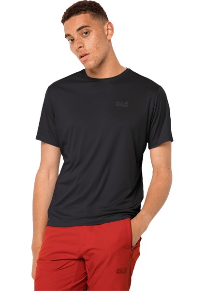 Jack Wolfskin Tech Erkek Outdoor T-shirt 1807071-6000