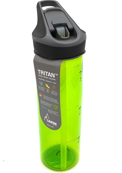 İspanya Üretimi Tritan Şişe 0,75L Jannu Clear Green