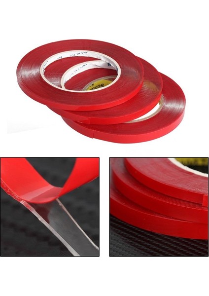 Çift Taraflı Bant Şeffaf Slikonlu Bant 15MM x 5mt fırsatları