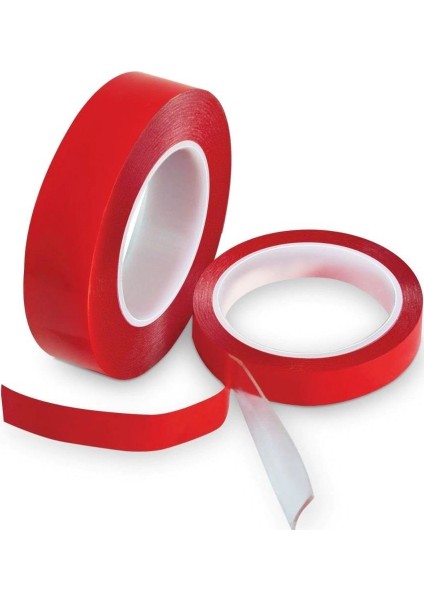 Çift Taraflı Bant Şeffaf Slikonlu Bant 20MM x 5mt modelleri