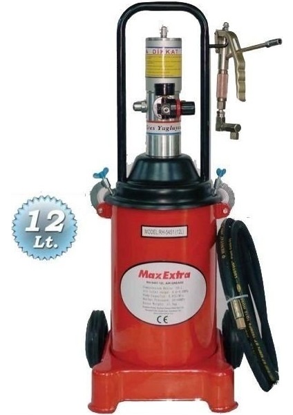 Max Extra Havalı Gres Pompası 12 Lt 50/1