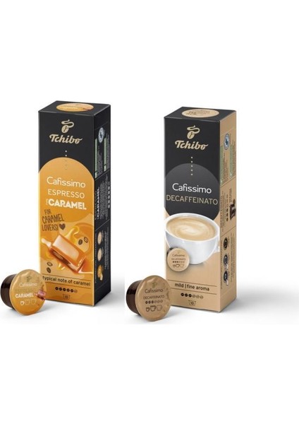 2li Kapsül Set Espresso Caramel & Cafıssımo C.c Decaffeinated