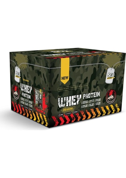 Whey Protein 700 gr 20 Servis Çilek-Beyaz Çikolata Aromalı