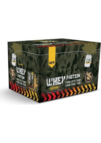 Whey Protein 700 gr 20 Servis Vanilya-Karamel Aromalı