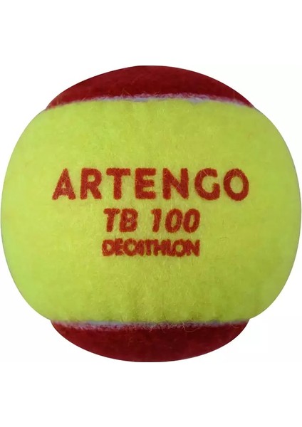 Kırmızı Üçlü TB100 Tenis Topu